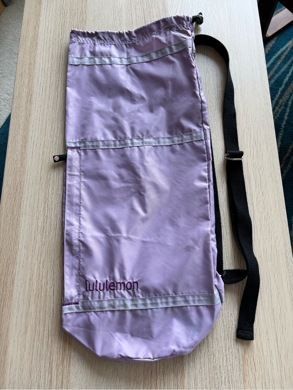 Lululemon Yoga Mat Bag and Stretching Strap set